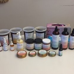 Just a few of the products we carry. All Organic and decadent.