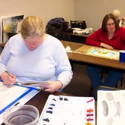 Arapahoe Community College - A painting class