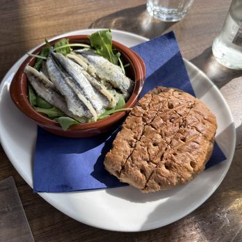 Cafe Restauranr Orff - Boquerones Anchovies - Cafes Near Me - Amsterdam, New Hampshire