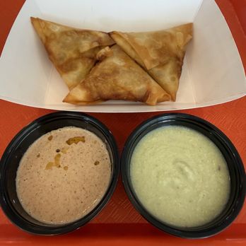 Masala Dosa Vegetarian Restaurant - Onion Samosa(3) - Indian Near Me - Milpitas, California Masala Dosa Vegetarian Restaurant - Onion Samosa(3) - Indian Near Me - Milpitas, California