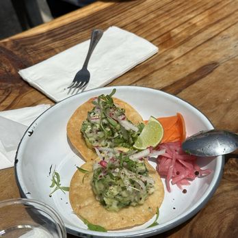 The Marshall Store - Ceviche tostadas - Seafood Near Me - Marshall, California