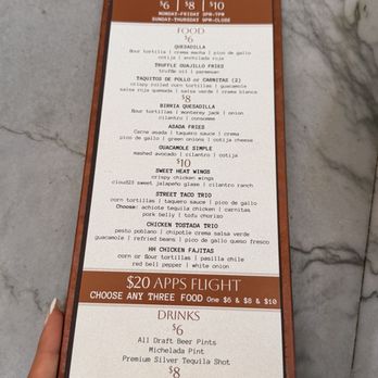 Flecha Cantina - Happy Hour Menu - Mexican Near Me - Huntington Beach, California Flecha Cantina - Happy Hour Menu - Mexican Near Me - Huntington Beach, California