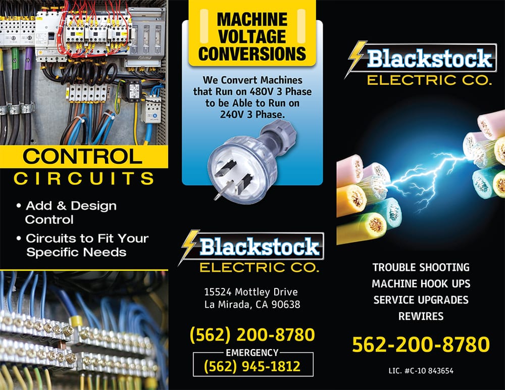 Slide of Blackstock Electric Co