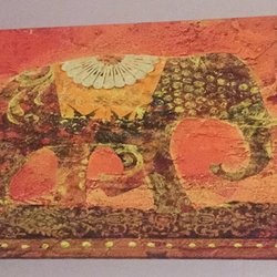Awakened Goddess Reiki - My newest addition the walls of my Reiki space. I adore this elephant!