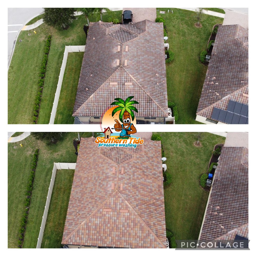 Slide of Southern Tide Pressure Washing Services