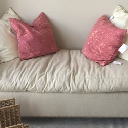 Youngs Furniture white sofa couch