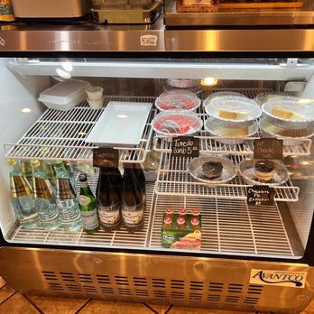 Rosa Rosa Pizzeria - Their dessert case with sparkling water - Pizza Near Me - Lancaster, Pennsylvania Rosa Rosa Pizzeria - Their dessert case with sparkling water - Pizza Near Me - Lancaster, Pennsylvania