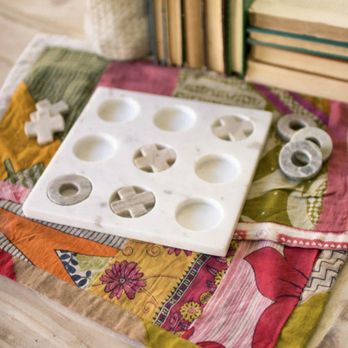 Reclaimed Warehouse - Marble tic tac toe board! How fun? - Home Decor Near Me - Moore, Oklahoma