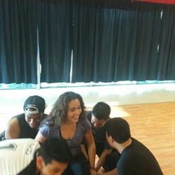 Studio Revolution - Men of Revolution having a fun time getting lifts down with the quince girl, Yesenia!