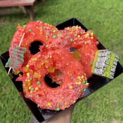 Kandy Fruits - Raspberry candy pineapples with nerds and jolly ranchers never canned always fresh
