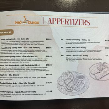 Pho Tango - Vietnamese Near Me - Auburn, Washington