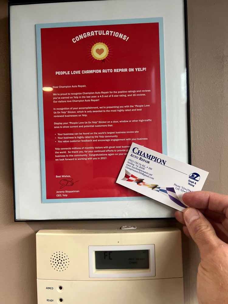 CHAMPION AUTO REPAIR Updated August 2024 30 Photos & 101 Reviews