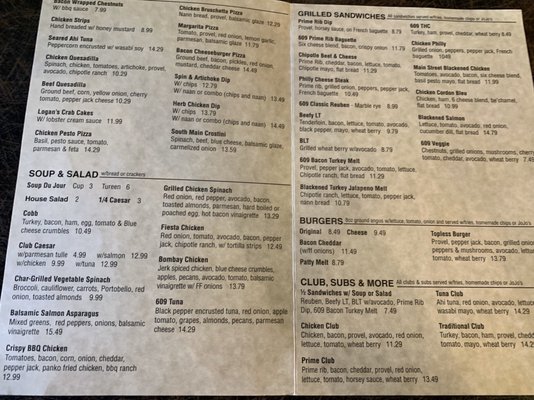 Menu photo 7 Club 609 Joplin, MO Menu photo 7 Club 609 Joplin, MO