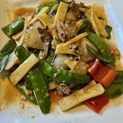 Thai Delight Restaurant - E8. Spicy Bamboo with beef