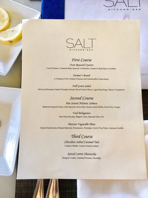 Menu photo 6 Salt Kitchen & Bar - Wentworth By The Sea New Castle, NH Menu photo 6 Salt Kitchen & Bar - Wentworth By The Sea New Castle, NH