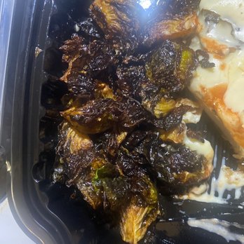 Saltgrass Steak House - I like my Brussels crispy, but not this much. These are chips! - Steakhouses Near Me - Cedar Hill, Texas