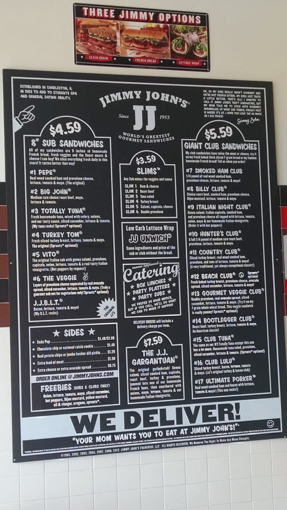 Food from Jimmy John's