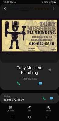 Toby Messere Plumbing Inc Logo