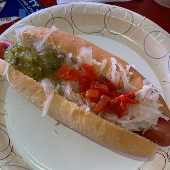Galloping Hill Inn - Cold hot dog, Cold sauerkraut, Stale bun. Not the hot dog it used to be. - Burgers Near Me - Union, New Jersey
