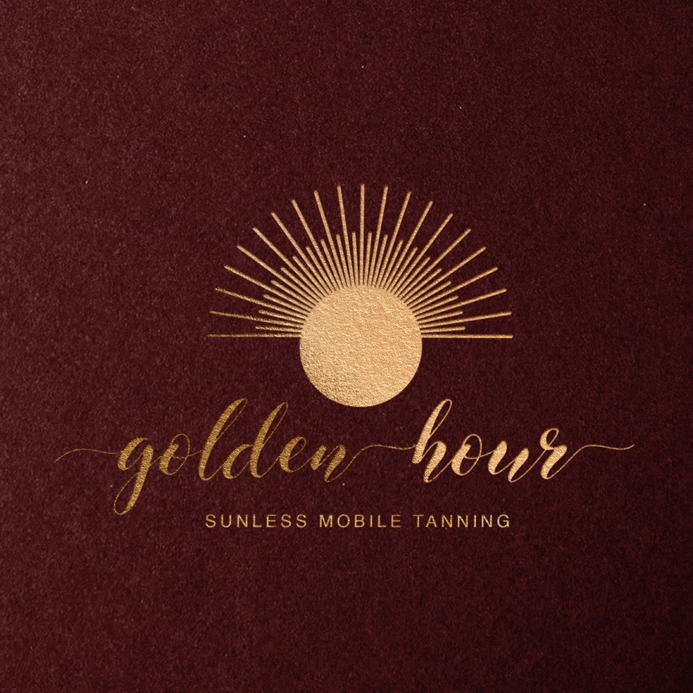 Golden Hour Sunless Tanning Logo