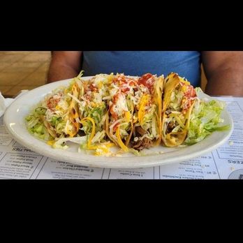 Super Mex - Shredded beef hard shell tacos - Mexican Near Me - Long Beach, California Super Mex - Shredded beef hard shell tacos - Mexican Near Me - Long Beach, California
