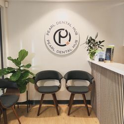Pearl Dental Hub - The front desk waiting area at Pearl Dental Hub truly offers beauty in the details!