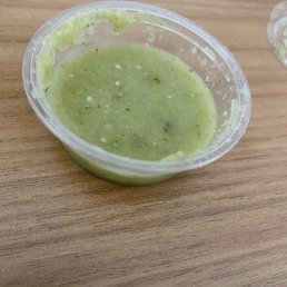 Green salsa is my favorite