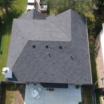 Decco Roofing & Paving - New Roof After (Rear) - Roofing Near Me - Tomball, Texas Decco Roofing & Paving - New Roof After (Rear) - Roofing Near Me - Tomball, Texas