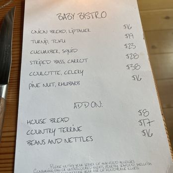 Baby Bistro - Food menu - Salad Near Me - Los Angeles, California Baby Bistro - Food menu - Salad Near Me - Los Angeles, California
