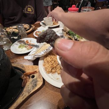 Senaida's Mexican Kitchen - piece of fajita looks more like a piece or rock - Mexican Near Me - Rowlett, Texas