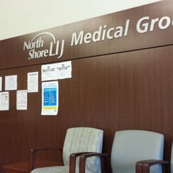 North Shore LIJ Urgent Care Center - One of the walls in the waiting area