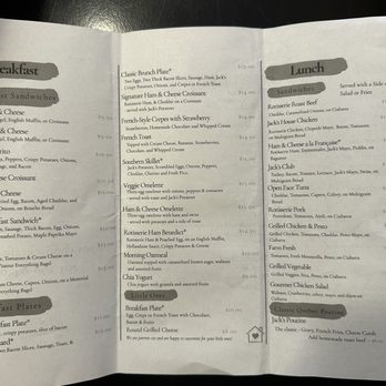 Chez Jack - Menu - Breakfast & Brunch Near Me - Norwalk, Connecticut Chez Jack - Menu - Breakfast & Brunch Near Me - Norwalk, Connecticut