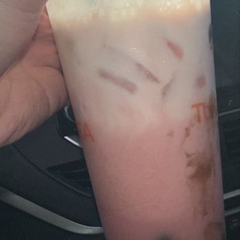 Tukan Tea - Strawberry MT w/ Cheese Foam - 1.5/10 Respectfully this was my least favorite drink I've tried. You can see 3 layers of separation. 1/2 - Bubble Tea Near Me - Gilbert, Arizona