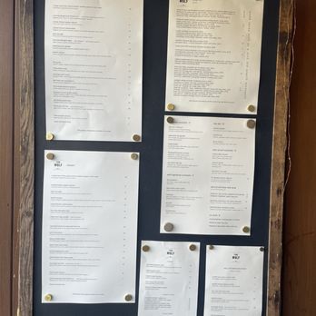 The Wolf - The menu board that drew us into The Wolf! - New American Near Me - Oakland, California The Wolf - The menu board that drew us into The Wolf! - New American Near Me - Oakland, California