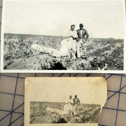 Inkdrop Arthaus - Photo restoration, bottom photo is original.