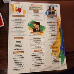 Cocktail Drink menu Cocktail Drink menu