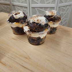 Nikki's Chocolates WNY - Chocolate Caramel Cake Trifle