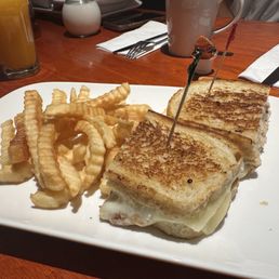 Shrimp and Crab Melt Sandwich