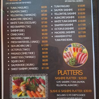 Sushi Spot - Menu - Sushi Bars Near Me - Bullhead City, Arizona Sushi Spot - Menu - Sushi Bars Near Me - Bullhead City, Arizona