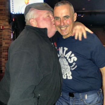 Cathedral Station - Bob and Bruce, Crusader Alumni running into each other, saying, Hi. - Sports Bars Near Me - Boston, Massachusetts