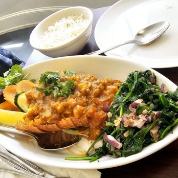 Sarva Indian Cuisine - Lobster Spinich - Indian Near Me - Boston, Massachusetts Sarva Indian Cuisine - Lobster Spinich - Indian Near Me - Boston, Massachusetts