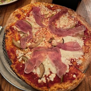 Neat - Prosciutto & Pear Pizza - New American Near Me - Buffalo, New York Neat - Prosciutto & Pear Pizza - New American Near Me - Buffalo, New York