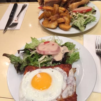 Café de la Comédie - Croquet Madame and Roast Beef Sandwich. Both very good! - Brasseries Near Me - Paris, 75 Café de la Comédie - Croquet Madame and Roast Beef Sandwich. Both very good! - Brasseries Near Me - Paris, 75