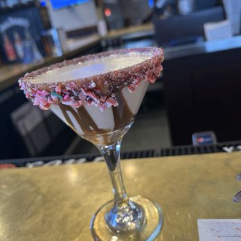 Eli's On the Hill - Peppermint Bark Martini - American Near Me - Branford, Connecticut