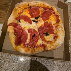 California Pizza Kitchen at Briarwood - Pizza with very little basil if any