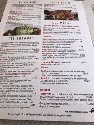 Menu photo 4 Caffé Roma Cannes, 06 Menu photo 4 Caffé Roma Cannes, 06