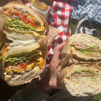 Lou's Cafe - Veggie Sandwich(left) Tuna Melt (right) - Coffee & Tea Near Me - San Francisco, California Lou's Cafe - Veggie Sandwich(left) Tuna Melt (right) - Coffee & Tea Near Me - San Francisco, California
