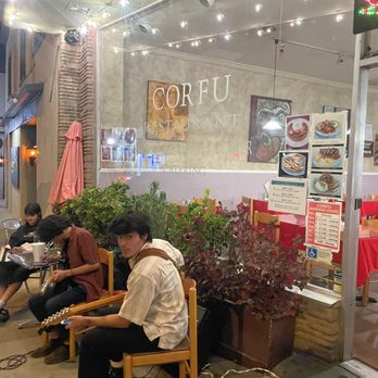 Corfu - Musicians perform Friday, Saturday, & Sunday. - Greek Near Me - Sierra Madre, California