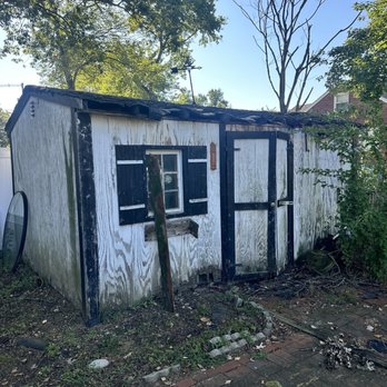 Quintero Landscaping - 15x10 shed filled with 40 years of stuff! - Landscaping Near Me Quintero Landscaping - 15x10 shed filled with 40 years of stuff! - Landscaping Near Me