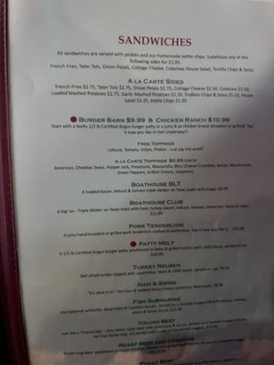 Menu photo 1 Boathouse Grill Indianapolis, IN